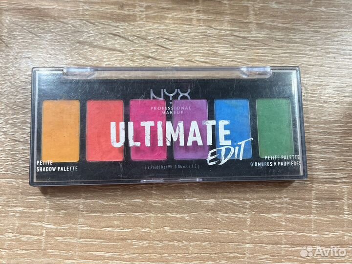 Тени для век nyx