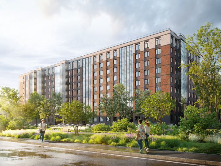 1-к. квартира, 45,1 м², 7/9 эт.
