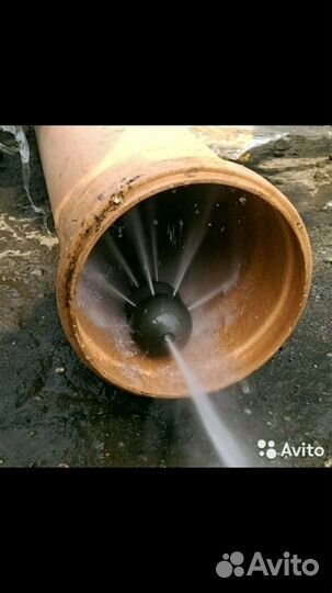 Прочистка канализации и устранение засоров