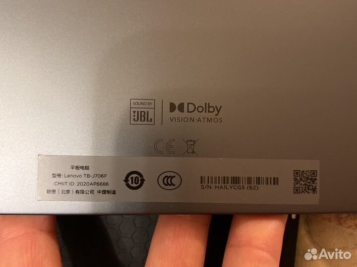 Планшет Lenovo TB-J706F на запчасти