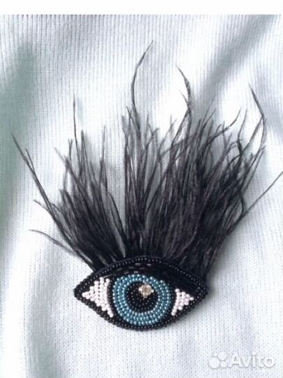 Брошь-глаз