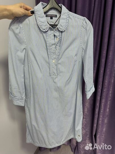 Платье рубашка tommy hilfiger