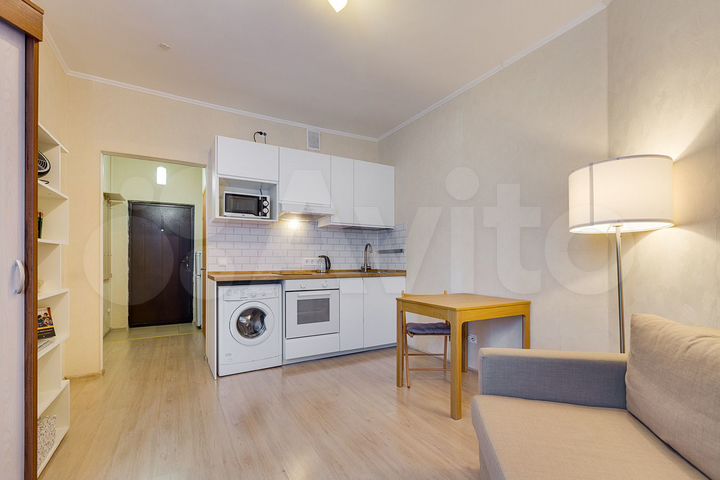 Квартира-студия, 21,6 м², 4/12 эт.