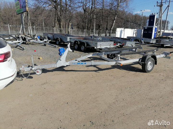 Прицеп легковой 81771G.021 с опорным колесом