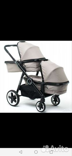 Коляска для двойни