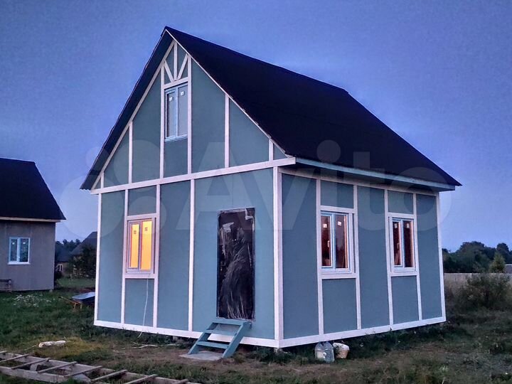 Дом 60 м² на участке 9,5 сот.