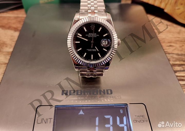 Часы мужские механические Rolex DateJust Black