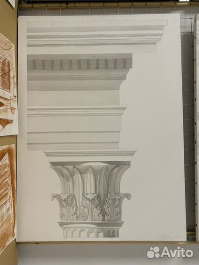 Отмывка архитектурного объекта, башня ветров