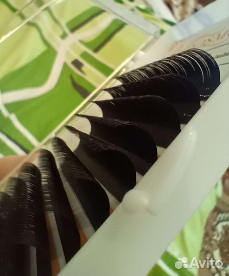 Ресницы, изгибы C, CC, D