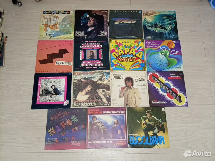 Виниловые пластинки СССР