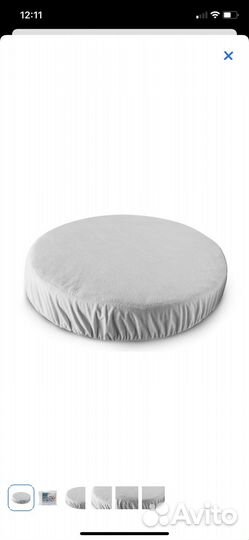 Матрас круглый d75 /простынь /непромокаемый