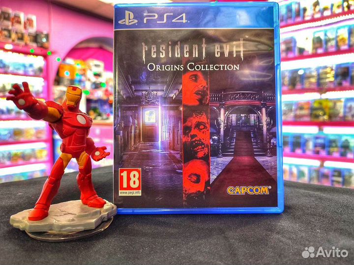 Диск PS4 Resident Evil Origins Collection