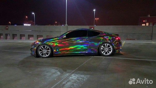 Виниловая пленка лазерный хром