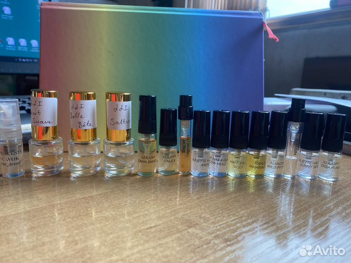 Пробники фирменные и отливанты оригинал обн 27.07