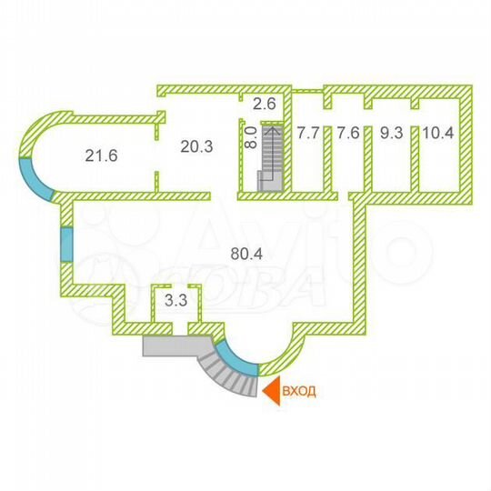 Продам помещение свободного назначения, 171.2 м²