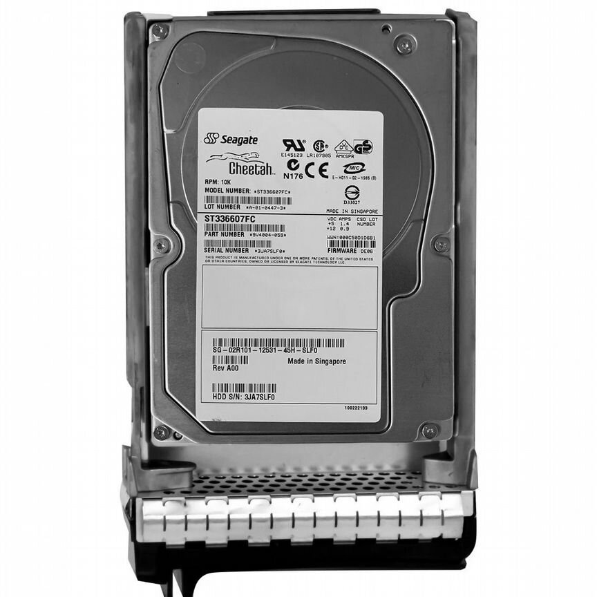 [02R101] Жесткий Диск Dell36,6gb Fibre Channel