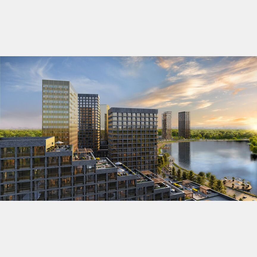 2-к. квартира, 54,5 м², 2/14 эт.