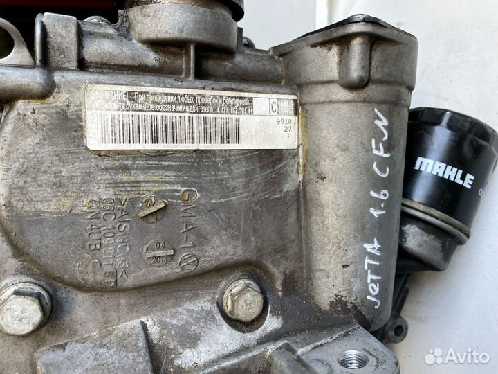 Двигатель в сборе 1,6 CLR 105 лс Volkswagen Jetta