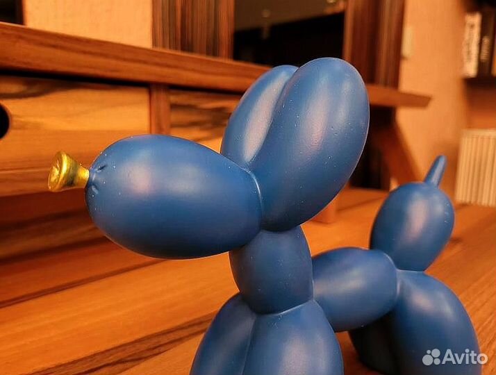 242559 Статуэтка Balloon dog (матовый синий)