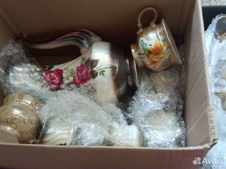 Фужеры, сервизы СССР, пакетом