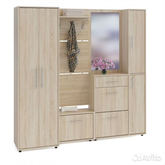 Прихожая шо-1 + вш-5.1 + тп-1 + тп-4 + пз-4