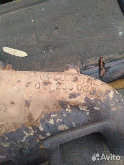 Выпускной коллектор volkswagen