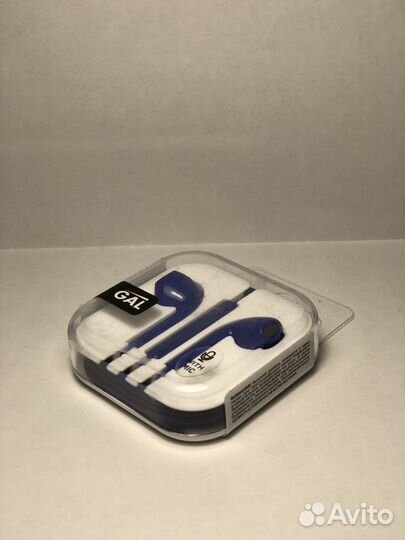 Проводные наушники с микрофоном