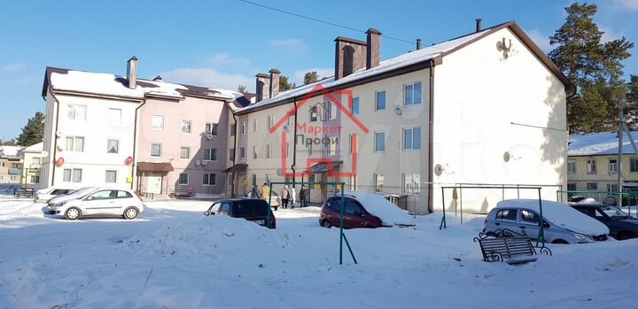 2-к. квартира, 50,6 м², 1/3 эт.