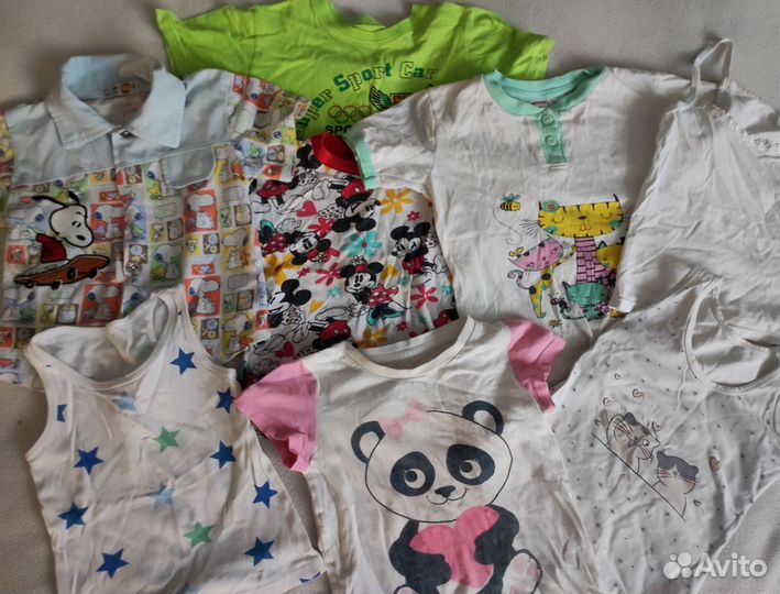 Вещи на девочку пакетом 74 80 86 92