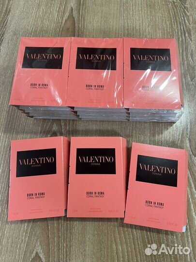 Пробники аромата valentino,оригинал