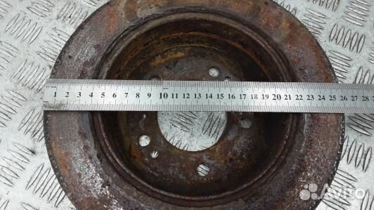 Диск тормозной задний hyundai tucson JM (6DN04LR01