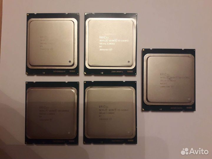 Процессоры Intel Xeon E5-1650v2 6 яд E5-1620v2 4яд