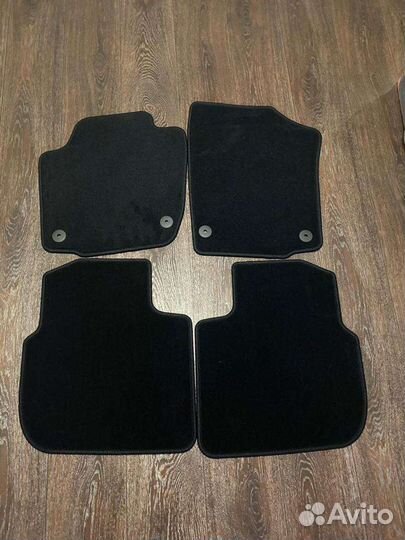 Коврики ворсовые оригинальные на skoda rapid