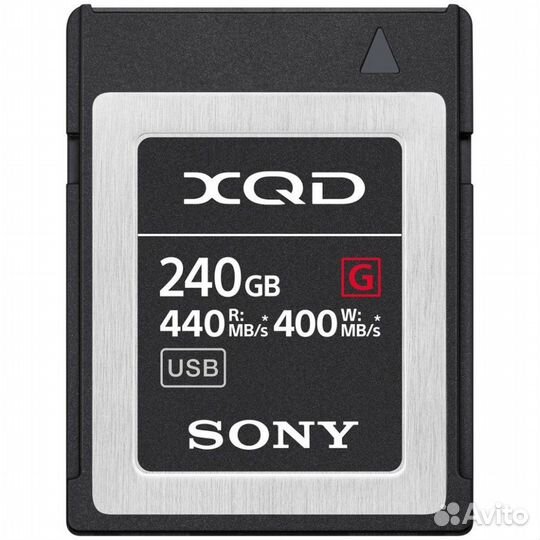 Карта памяти Sony XQD 240GB 440R/400W (QD-G240F)