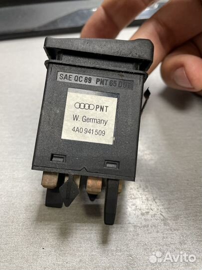 Кнопка аварийки audi vw vag 4A0941509