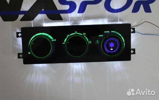 LED ручки блока отопителя Приора