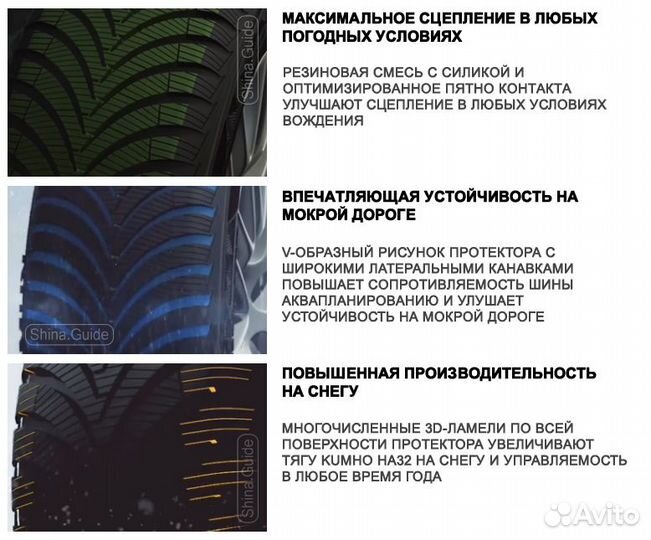 Kumho Solus 4S HA32 155/65 R14 75T