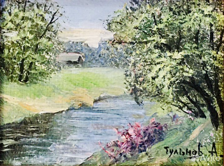 Картина маслом художник Тульнов А.А