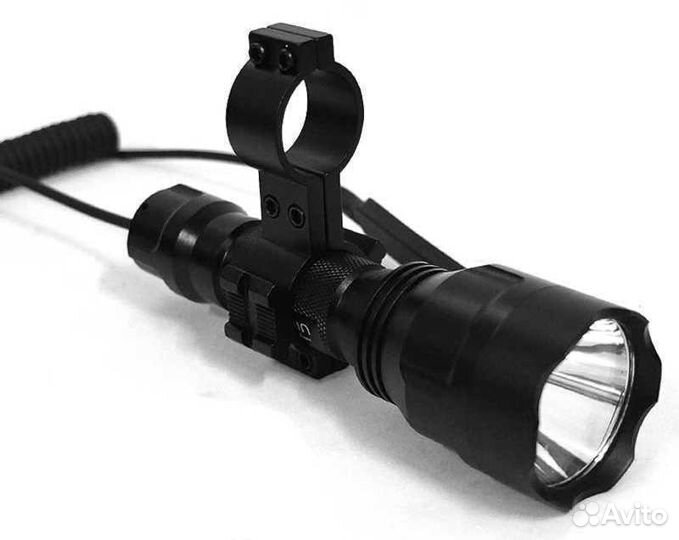 Мощный фонарь С8 + полный комплект для охоты