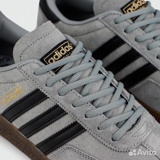 Кроссовки Adidas Spezial Grey Black Str