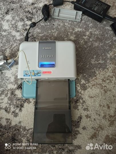 Набор фотопринтер canon selphy cp510 +фотокамера