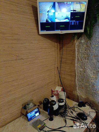 Комплект видеонаблюдения 5 камер