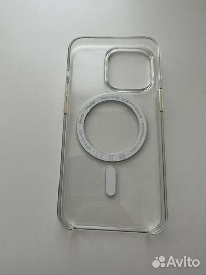 Чехол Apple Clear Case MagSafe для iPhone13pro