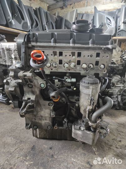Двигатель/двс Фольксваген Кадди 2.0 TDI BKD 140л.с
