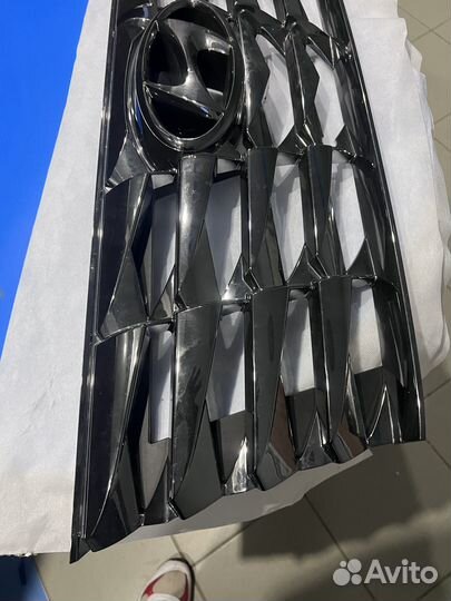 Решетка радиатора hyundai tucson NX4 2022