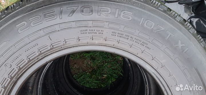 4 покрышки nokian 225/70/r16