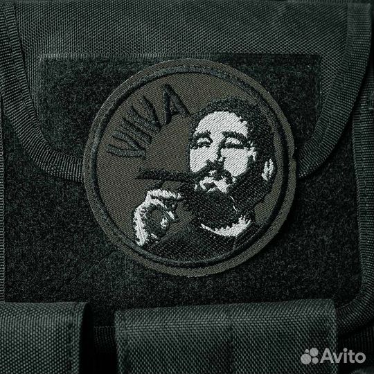 48740 Патч, шеврон с вышивкой для одежды. На липуч