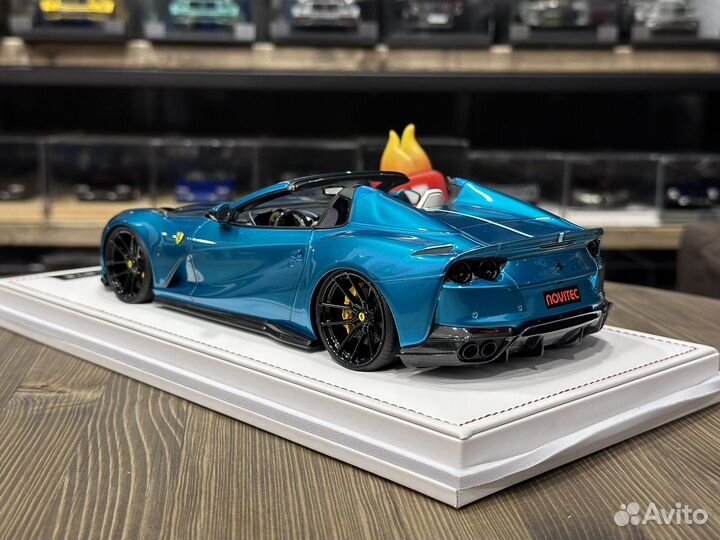 IVY (IM1820G) Ferrari Novitec 812 GTs blue 1:18