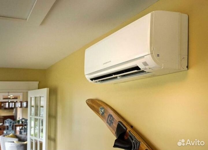 Сплит система с установкой