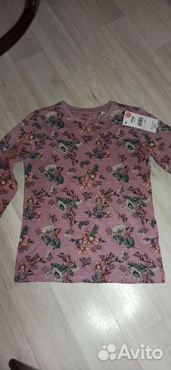 Лонгслив для девочки 128